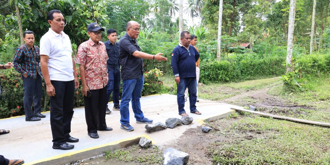 Sepuluh Jalan Baru di Nagari VII Koto Talago Diresmikan