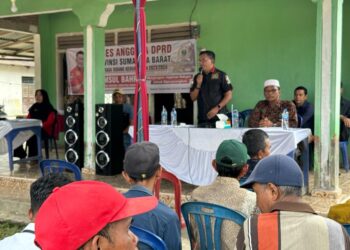 Reses Syamsul Bahri di Nagari Desa Baru Barat, Warga Minta Solusi Banjir