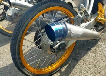 Polresta Padang Amankan 274 Kendaraan Berknalpot Brong