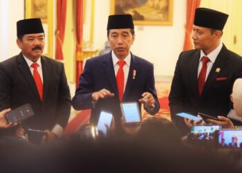 Presiden Jokowi Lantik Dua Menteri, AHY Sebagai Menteri ATR BPN