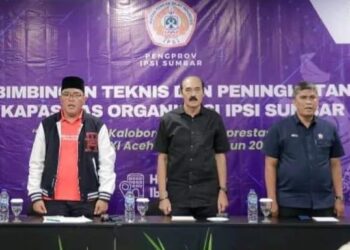 Buka Bimtek IPSI Sumbar, Supardi Tekankan Pentingnya Peningkatan Kualitas dan Kuantitas Atlet