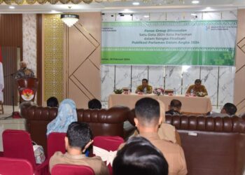 BPS Kota Pariaman Gelar FGD Satu Data 2024