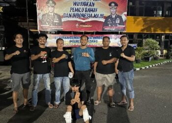 Tim Klewang Polresta Padang Tangkap Pencuri 16 HP