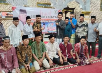 Anggota DPRD Sumbar Nurfirman Wansyah Safari Ramadan di Masjid Nurul Hikmah Bariang Rao-Rao