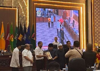 DPRD Sumbar Gelar Rapat Paripurna Penyampaian Nota Pengantar KUA-PPAS 2025