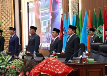 DPRD Sumbar Gelar Rapat Paripurna Mendengar Pidato HUT RI Presiden