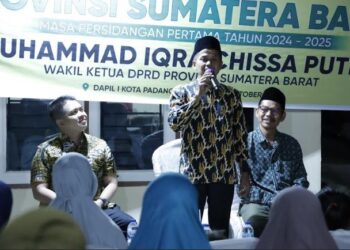 Reses Wakil Ketua DPRD Sumbar Iqra Chissa di Piai Tangah, Petani Sampaikan Aspirasi Soal Irigasi dan Pupuk