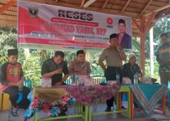 Reses di Sungai Buluh, Anggota DPRD Sumbar M. Yasin Banyak Terima Aspirasi Soal Kelangkaan Pupuk