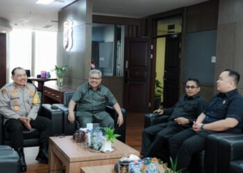 Ketua DPRD Sumbar Muhidi ke Polda Sumbar, Bahas Sistem Keamanan Berbasis Masyarakat