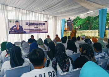 Wakil Ketua DPRD Sumbar Nanda Satria Sosialisasikan Perda Penyelenggaraan Perlindungan Konsumen