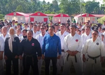 Buka Gelaran Gashuku dan Ujian Kyu, Evi Yandri Apresiasi Semangat Peserta