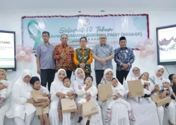 Hadiri HUT Yayasan Raga CP, Ketua DPRD Sumbar Muhidi Siap Beri Dukungan