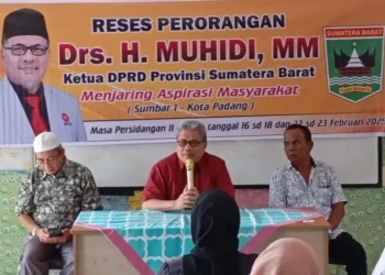 Hari Terakhir Reses, Ketua DPRD Sumbar Muhidi Reses di Tiga Lokasi