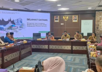 Bamus DPRD Kabupaten Pesisir Selatan Kunjungi DPRD Sumbar