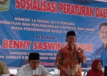 Anggota DPRD Sumbar Benny Saswin Dorong UMKM Kerupuk Jengkol Bersaing di Pasar Global