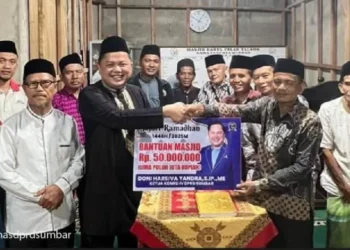 Anggota DPRD Sumbar Doni Harsiva Safari Ramadhan di Nagari Talaok