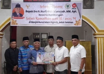 Safari Ramadan di Solsel, Nurfirman Wansyah Jalin Komunikasi dan Terima Aspirasi