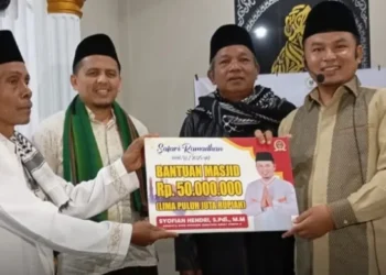Anggota Komisi V DPRD Sumbar Safari Ramadan di Kamang Baru
