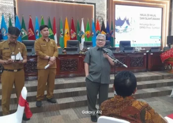 DPRD Sumbar Gelar Halal Bihalal, Muhidi Ingatkan Jaga Sinergi