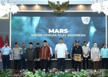 Hadiri Pelantikan Pengurus IPSI Sumbar, Muhidi Ajak Semua Pihak Rawat Pencak Silat