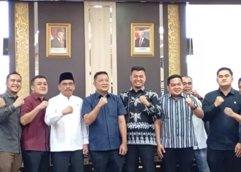 Komisi-komisi DPRD Dharmasraya Ke DPRD Sumbar Gali Informasi Perpres
