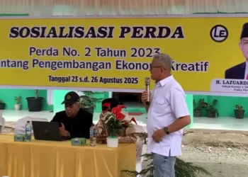 Sosperda di Agam, Lazuardi Erman Tekankan Pentingnya Regulasi Dukung Lahirnya Pengusaha Muda