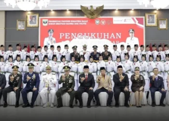 Wakil Ketua DPRD Sumbar Evi Yandri Hadiri Pengukuhan Paskibraka 2025