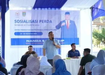 Wakil Ketua DPRD Sumbar Nanda Satria Sosialisasikan Perda Pemberdayaan UMKM