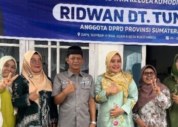 Anggota DPRD Sumbar Ridwan Dt. Tumbijo Sosialisasi Perda di Nagari Manggopoh