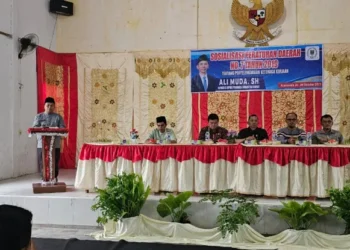 Anggota DPRD Sumbar Ali Muda Sosialisasi Perda Ketenagakerjaan di Nagari Bunuik