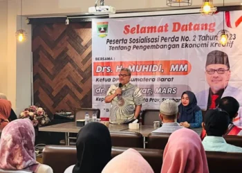 Sosialisasi Perda, Muhidi Sampaikan Langkah Potensial Bangun Ekraf