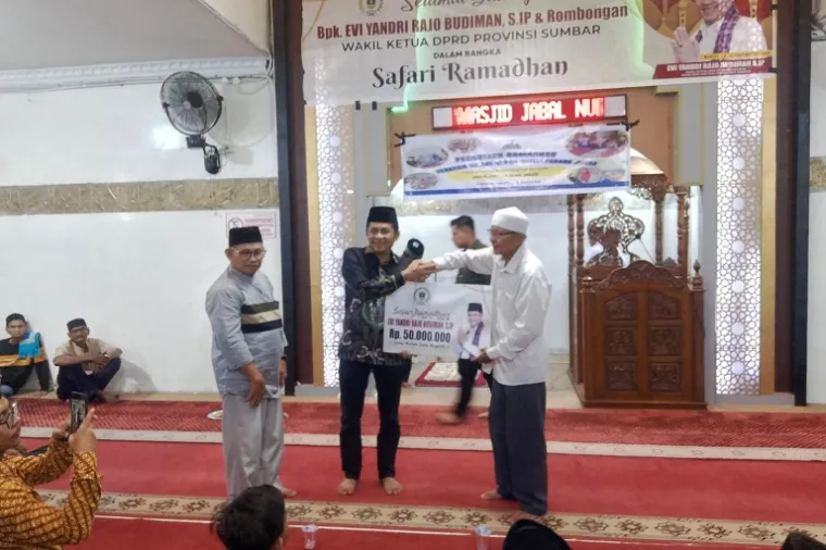 Safari Ramadhan di Seberang Padang, Evi Yandri Ingatkan Rehabilitasi bagi Pengguna Narkoba