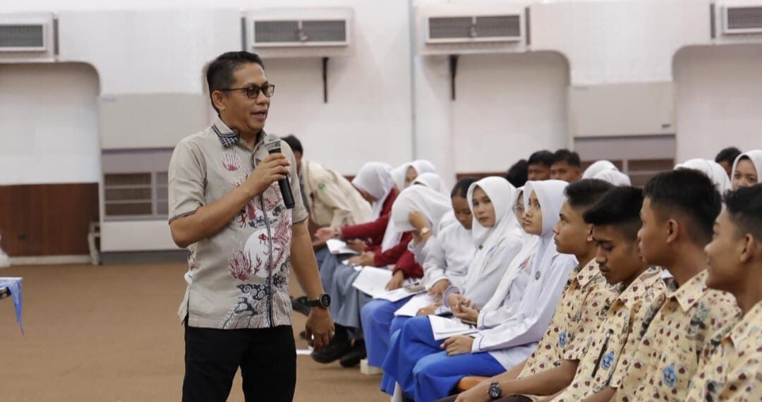Evi Yandri Sosialisasikan Perda tentang Penyalahgunaan Narkotika ke Ratusan Siswa SMA