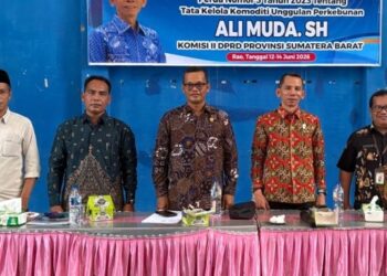 Anggota DPRD Sumbar Ali Muda Dorong Pemanfaatan Perda Tata Kelola Komoditas Unggulan Perkebunan di Rao