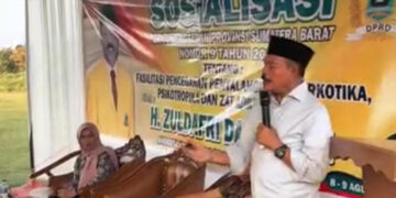 Cegah Penyalahgunaan Narkoba, Anggota DPRD Sumbar Zuldafri Darma Ajak Masyarakat Perkuat Peran Keluarga